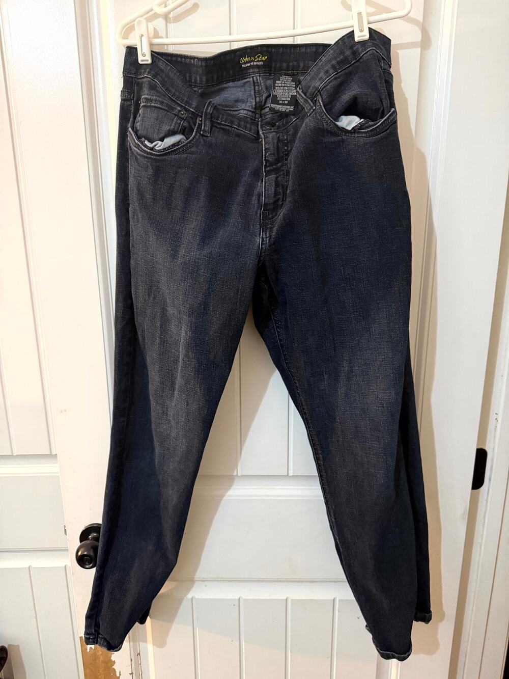 Urban Star Premium Men's Jeans 36x30 Blue Stretch Denim